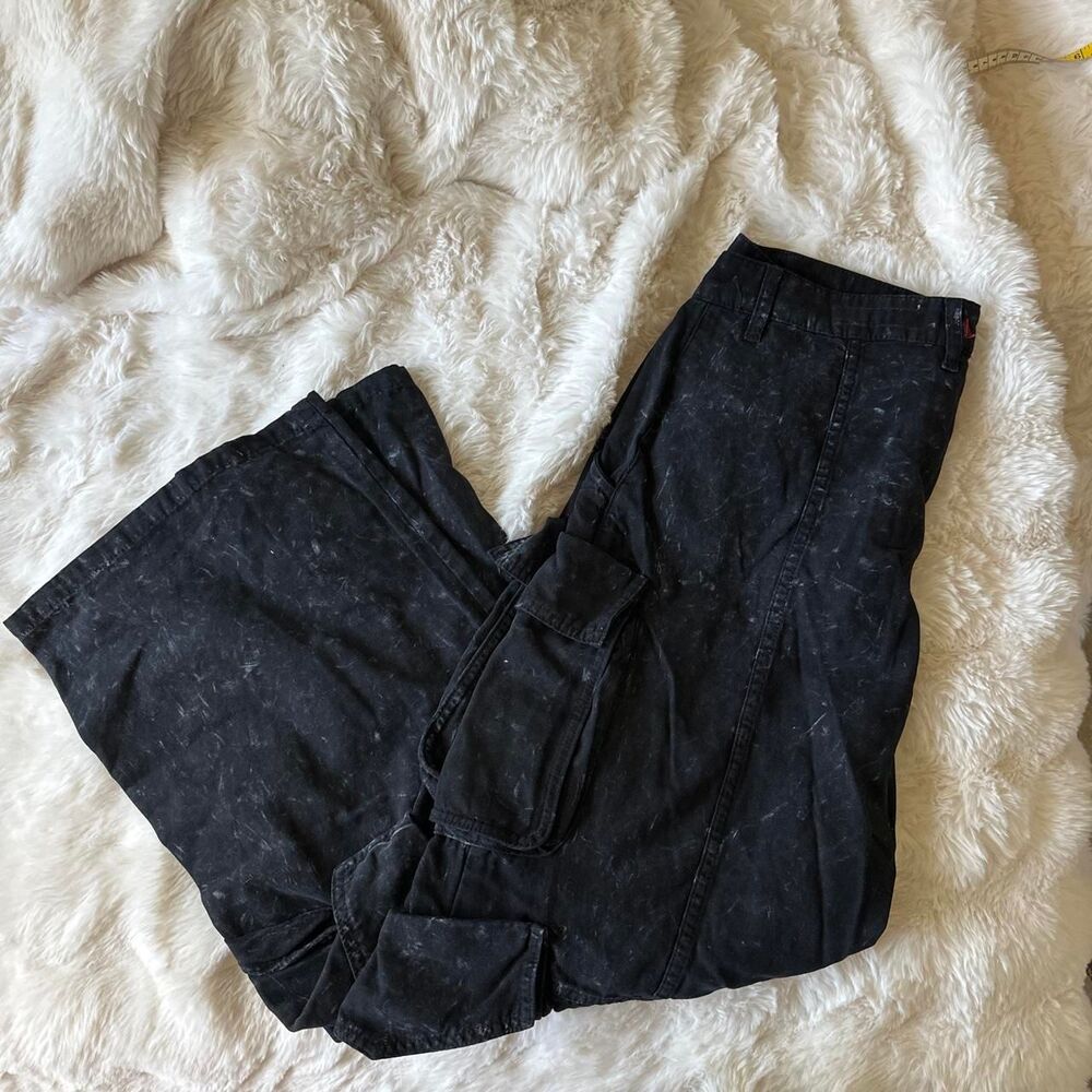 Zara Women's Black Wide Leg Pants